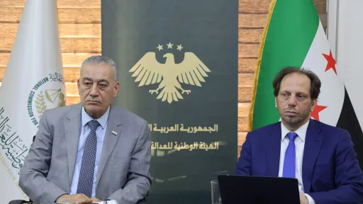 الهيئة الوطنية للعدالة الانتقالية والشبكة السورية لحقوق الإنسان تبحثان تعزيز التعاون في كشف الحقيقة وحفظ الأدلة