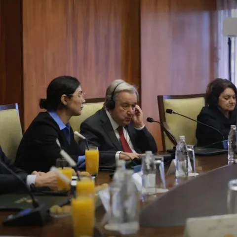 الهيئة الوطنية للعدالة الانتقالية تبحث مع الأمين العام للأمم المتحدة دعم مسارات العدالة الانتقالية وملف المفقودين 2