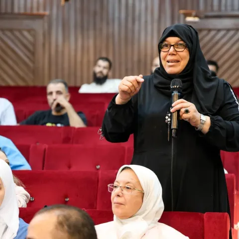 ندوة حوارية في حمص حول مسار العدالة الانتقالية 3