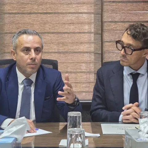 الهيئة الوطنية للعدالة الانتقالية تبحث سبل التعاون مع الوكالة البلجيكية 1