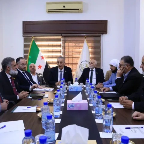 الهيئة الوطنية للعدالة الانتقالية تبحث مع أعضاء مجلس الشعب مشروع قانون العدالة الانتقالية 1