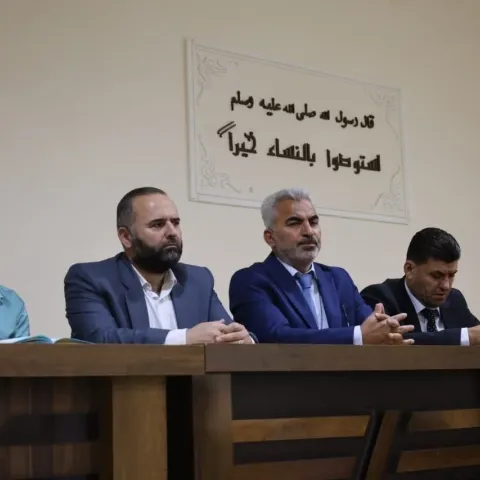 الهيئة الوطنية للعدالة الانتقالية تبحث مع أهالي جسر الشغور مسار السلم الأهلي 3