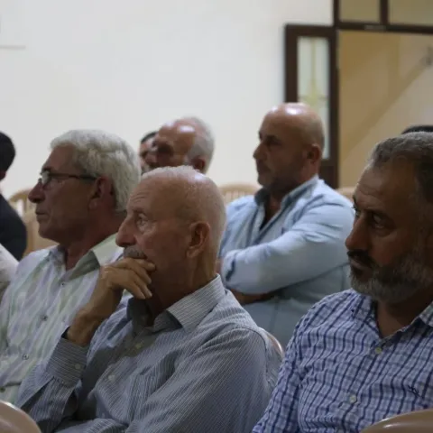 الهيئة الوطنية للعدالة الانتقالية تبحث مع أهالي جسر الشغور مسار السلم الأهلي 2
